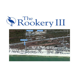 Rookery III logo and condos